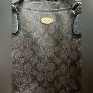 100% authentic used coach diaper bag